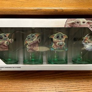 Amazing Green Glass Grogu Cups